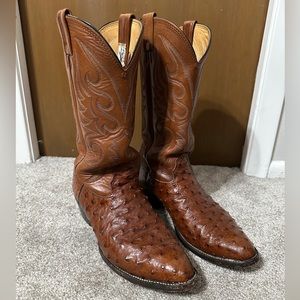 Larry Mahan full quill ostrich